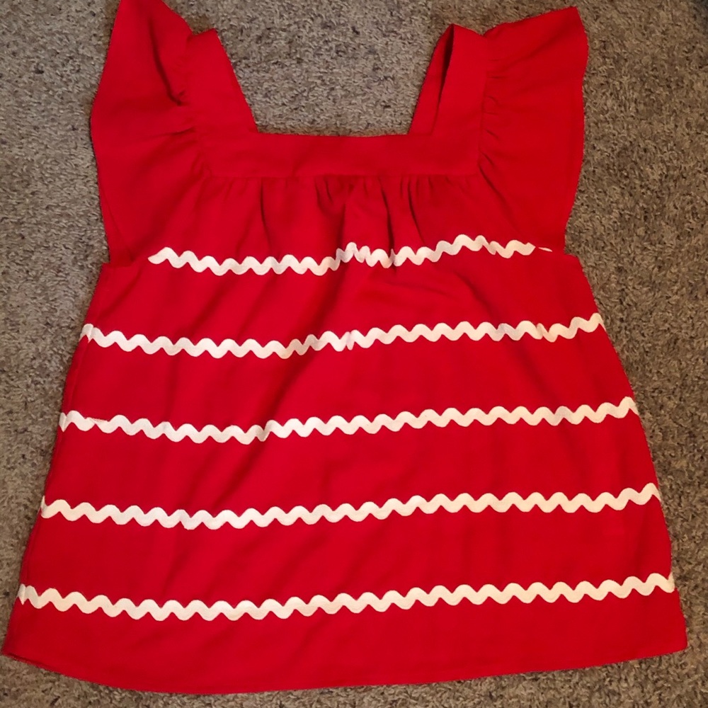 Ric Raf Ruffle Top - Picture 2 of 3